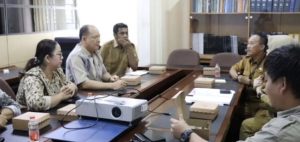 Audiensi Anggota DPRD Mahulu dengan Sekretariat DPRD Kaltim Terkait Perjalanan Dinas