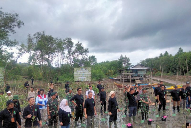 Provinsi Kalimantan Timur Tanam 1000 Bibit Mangrove dalam Peringatan Hari Lahan Basah