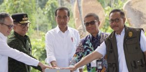 Presiden Jokowi Lakukan Groundbreaking Pembangunan Kantor Cabang Bankaltimtara di IKN