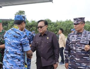 Wakil Ketua Komisi I DPRD Kaltim Hadiri Penyambutan Wakil Kepala Staf TNI Angkatan Udara di Balikpapan