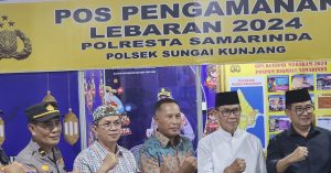 Kegiatan Patroli Sinergitas dalam Rangka Persiapan Pengamanan Idul Fitri 1445 Hijrah di Wilayah Hukum Polda Kaltim