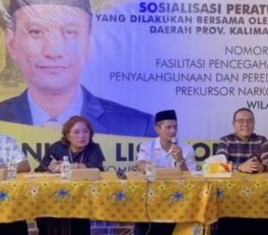 Sosialisasi Perda Nomor 4 Tahun 2022 tentang Pencegahan Narkoba di Kota Samarinda