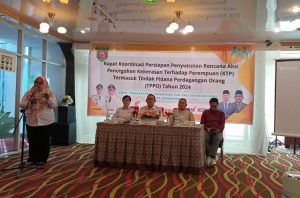 DP2PA Samarinda Gelar Rapat Koordinasi untuk Pencegahan Kekerasan Terhadap Perempuan dan TPPO