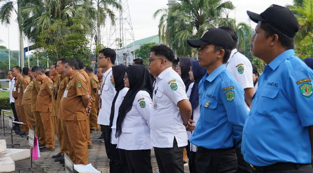 Sekretariat DPRD Kaltim Gelar Apel Pagi, Imbau Bijak Bermedia Sosial di Masa Tenang Pilkada